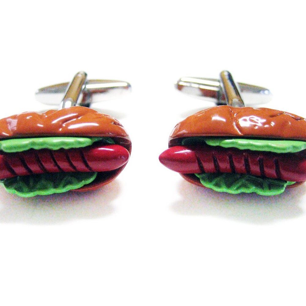 Hotdog Cufflinks